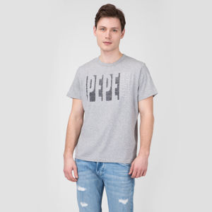 Pepe Jeans pánské šedé tričko Max - XXL (933)